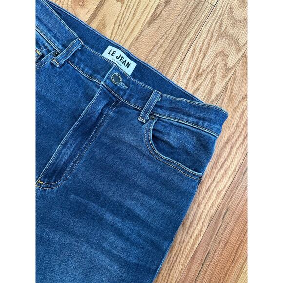 Le Jean Bella Crop Flare Jeans - Picture 4 of 6